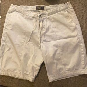 Abercrombie & Fitch - Light Blue Pull-son Shorts